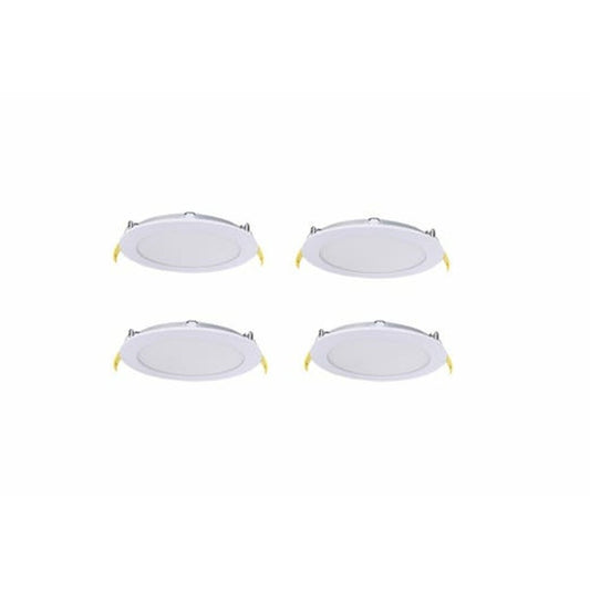 4 pack - Halco 89141 12W 6" Round LED Downlight Dimmable Fixture