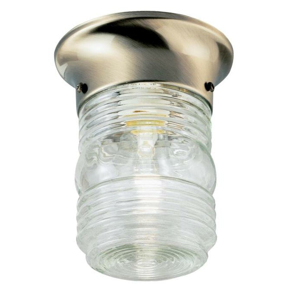 Westinghouse 6681800 Close-to-ceiling Fixture 1 Light Flush Antique
