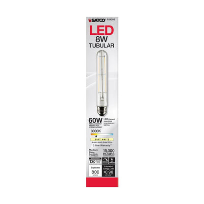 Satco S21355 8W T9 LED Light Bulb