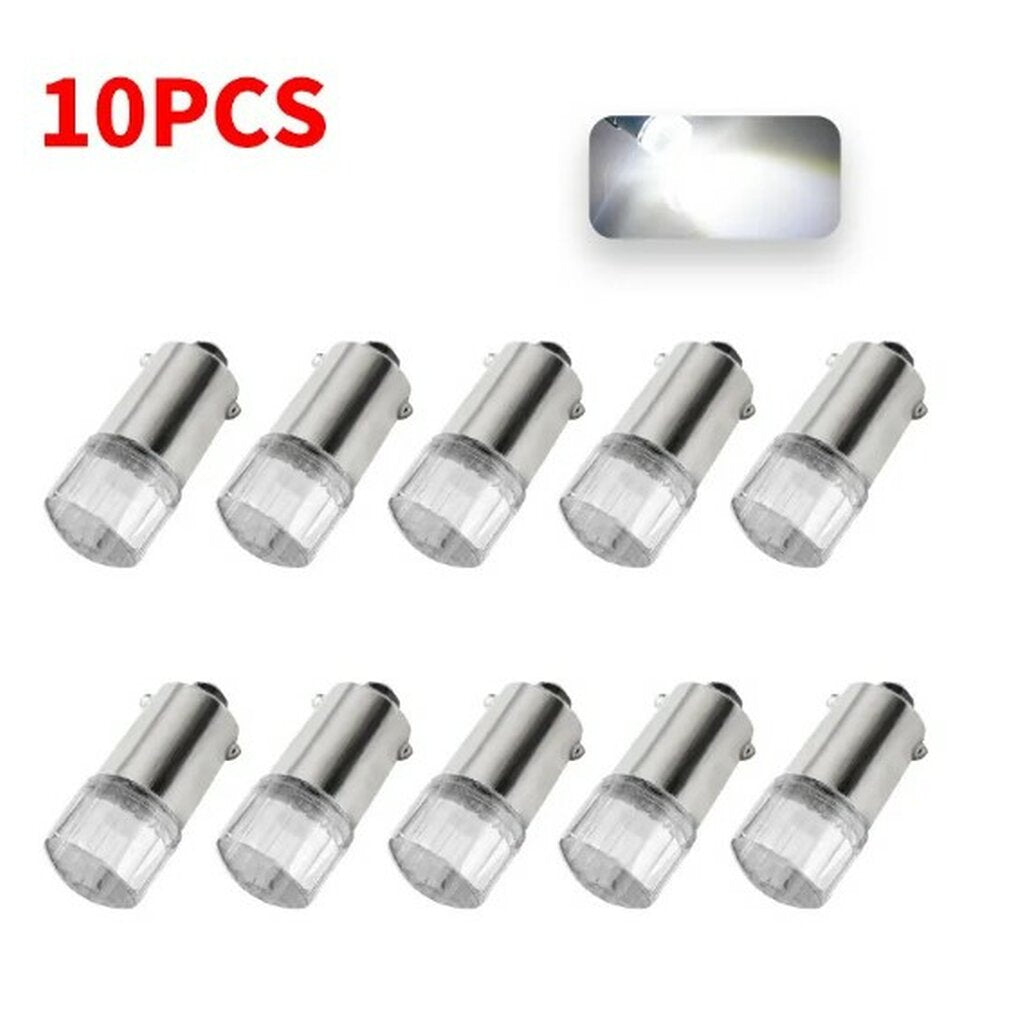 10 pack - BA9S LED T4W 3030 0.35W Super White LED Light Bulb
