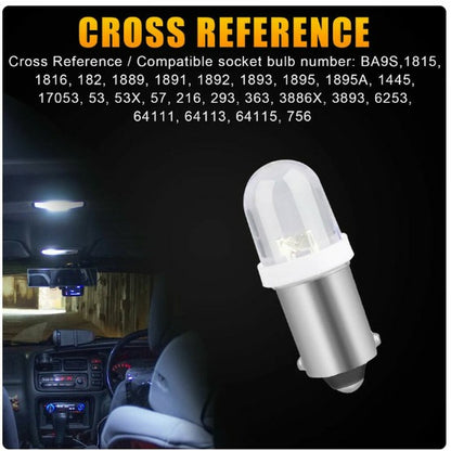 10 pack - 20X BA9S Super White LED Light Bulb
