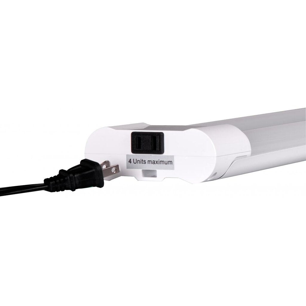 Satco 62-928 36W LED Shop Light Fixture White Finish; 4000K
