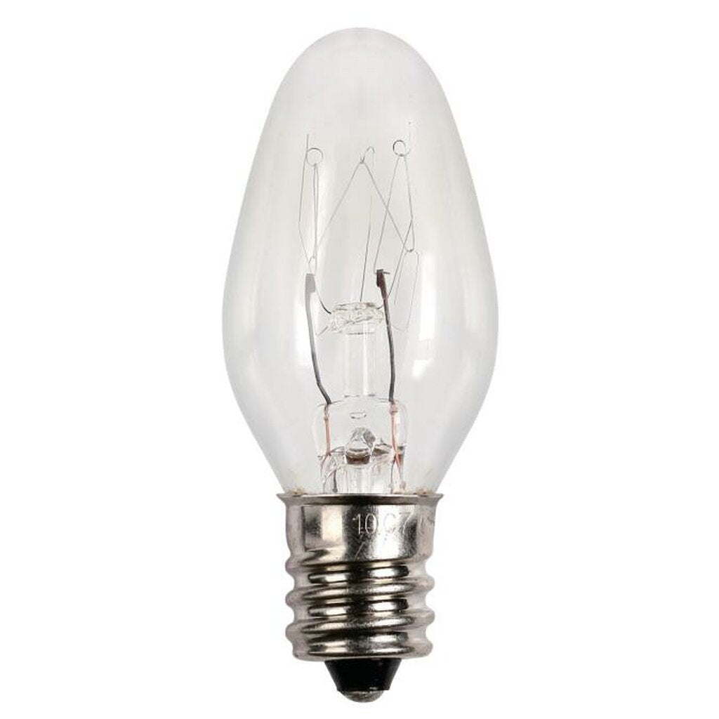 10 pack - Westinghouse 3720800 15W C7 Incandescent Light Bulb