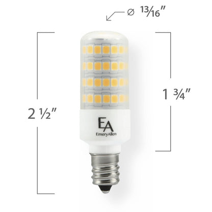 EmeryAllen EA-E12-6.0W-001-309F-D 6W WHITE LED Light Bulb