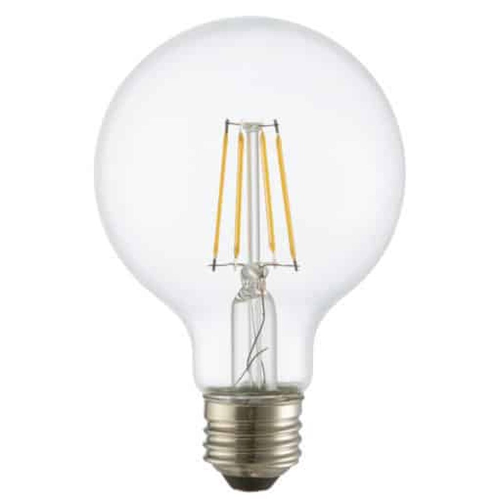 12 pack - TCP FG25D4024E26SCL92 4W G25 Amber LED Light Bulb