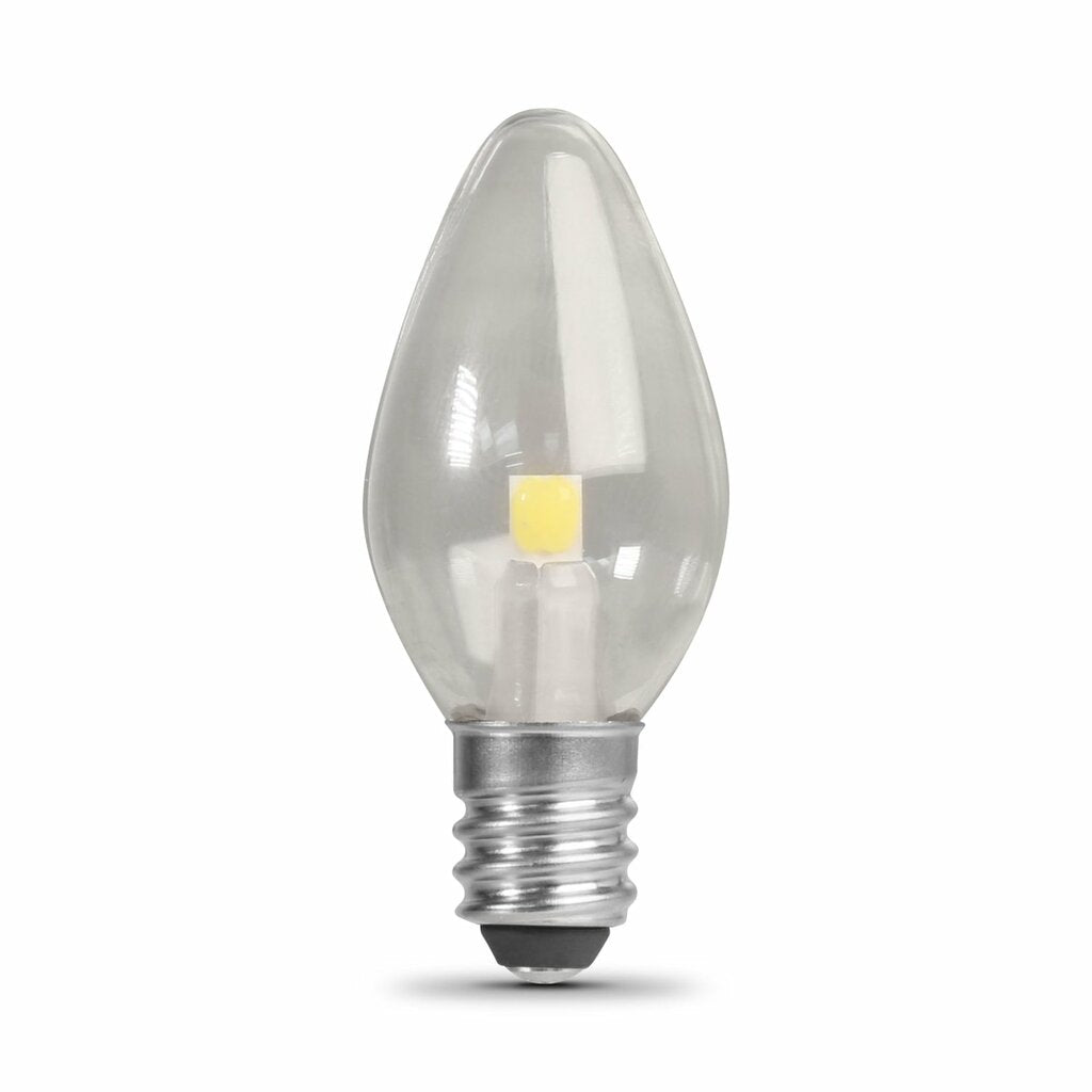 4 pack - Feit Electric BP7C7/827/LED/4 - 4 pack 0.6W C7 Soft White LED