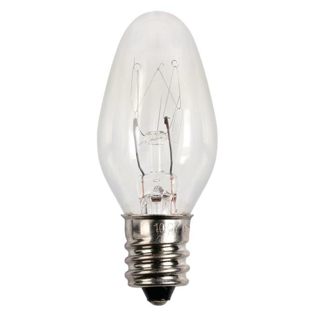10 pack - Westinghouse 3720700 10W C7 Incandescent Light Bulb