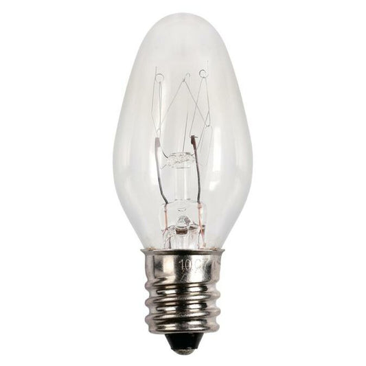 10 pack - Westinghouse 3720700 10W C7 Incandescent Light Bulb