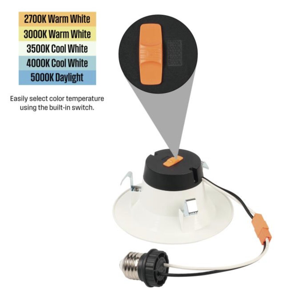 Westinghouse 5140100 6.5W LED Dimmable Fixture ( Equivalent) 4-Inch