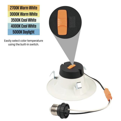 Westinghouse 5140100 6.5W LED Dimmable Fixture ( Equivalent) 4-Inch