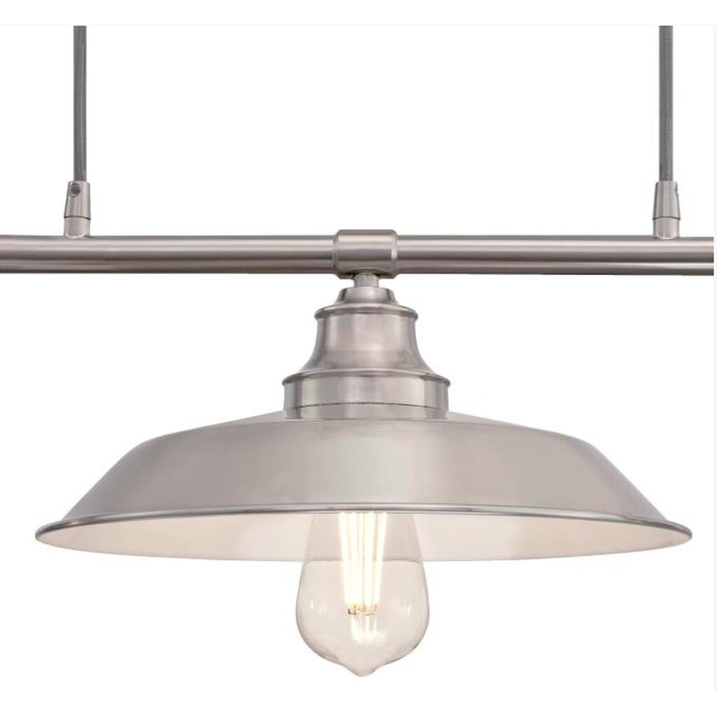 Westinghouse 6369900 Pendant Fixture Iron Hill 3 Light Island Pulle