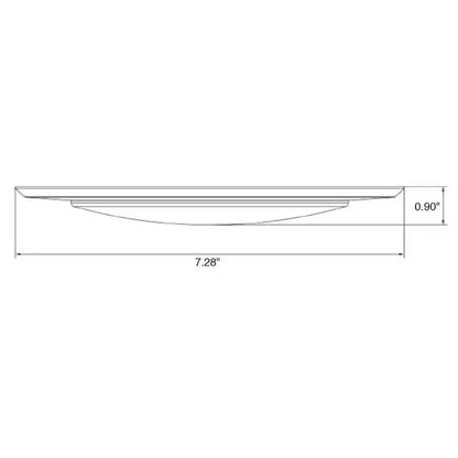Halco 82989 15W LED Dimmable Fixture xProLED Surface Downlight G3 6in