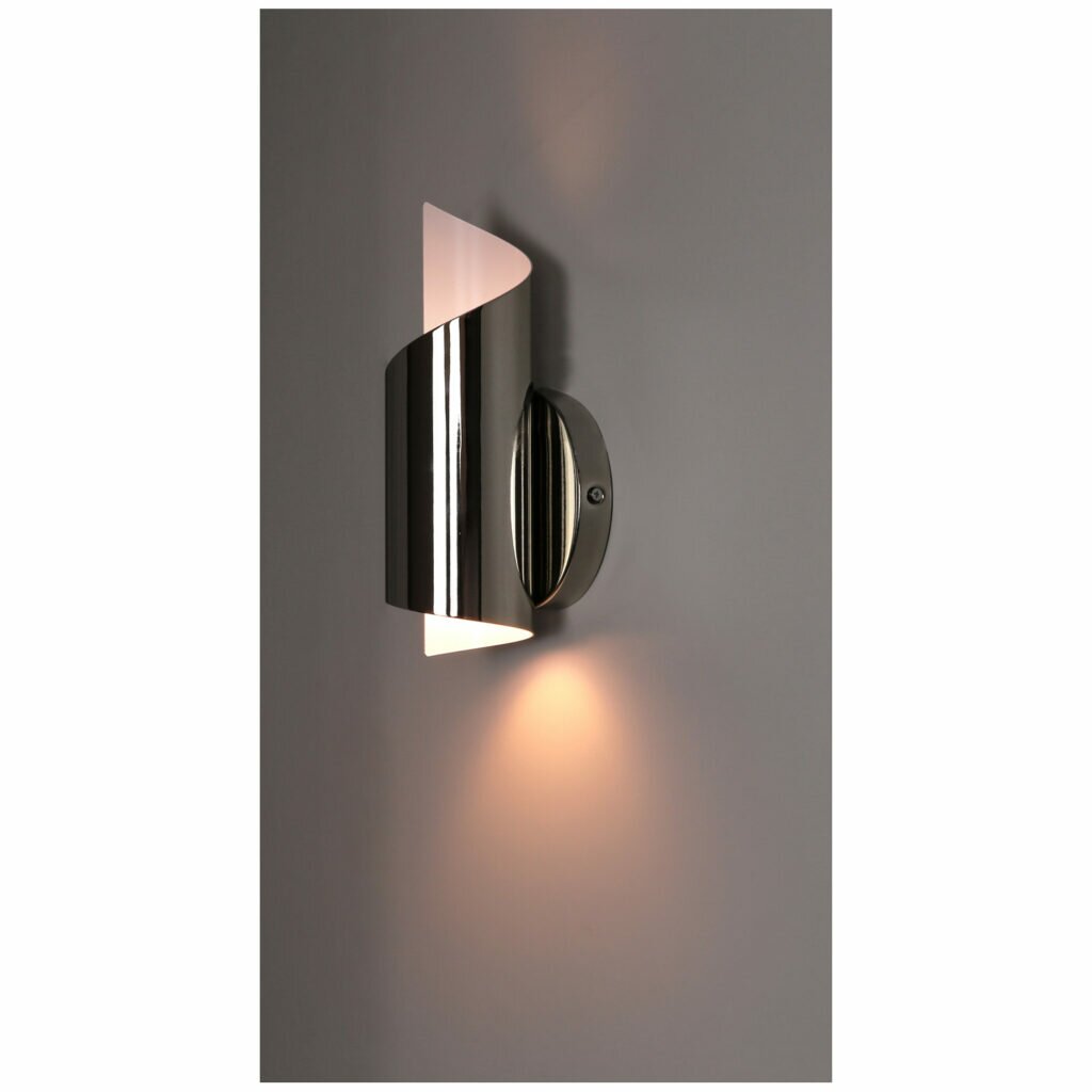 Sunlite 46059-SU Fixture 46059 Steel Swirl Decorative Wall Sconce CCT
