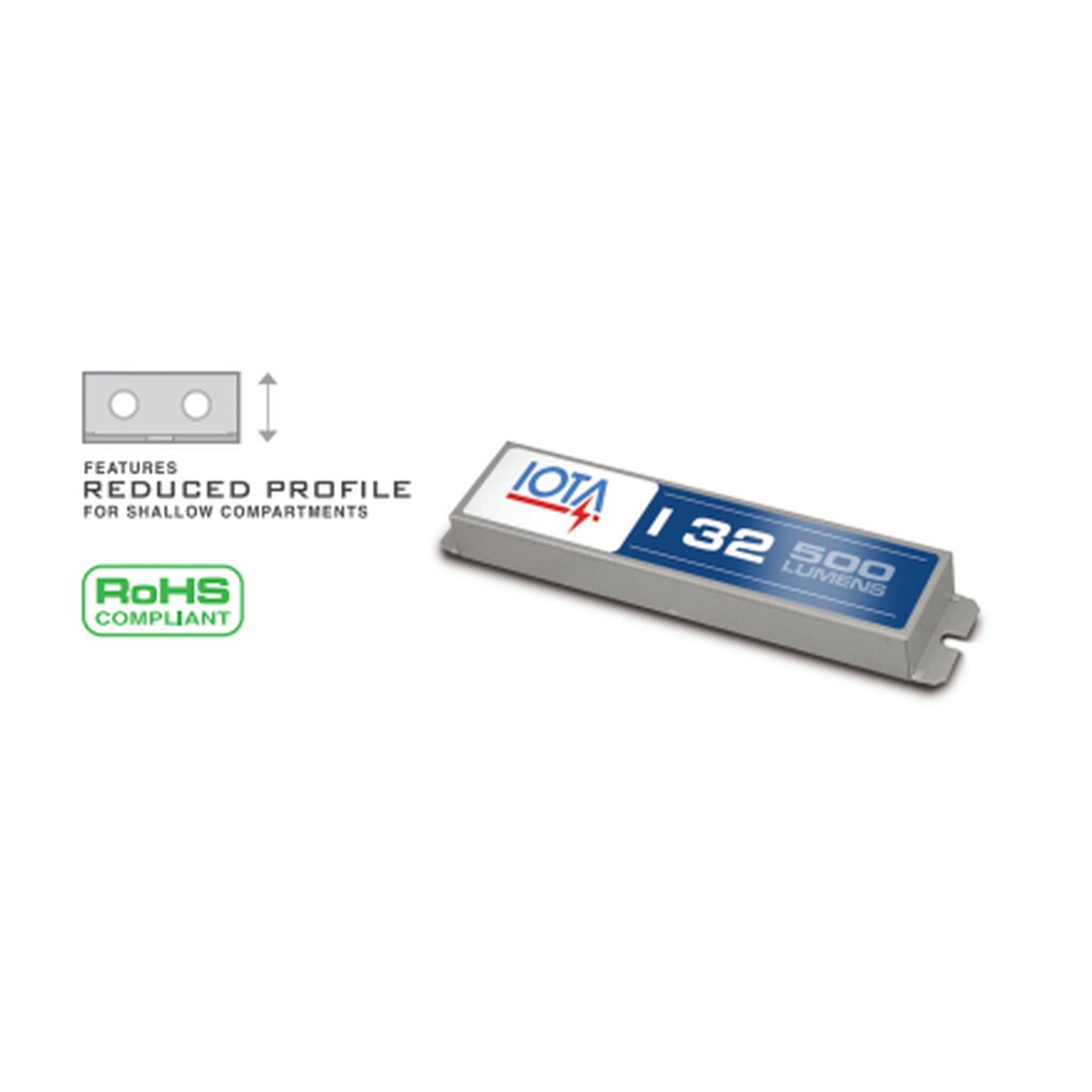 Satco I32 Emergency Ballast 2.5W Fluorescent -- IOTA Engineering UL