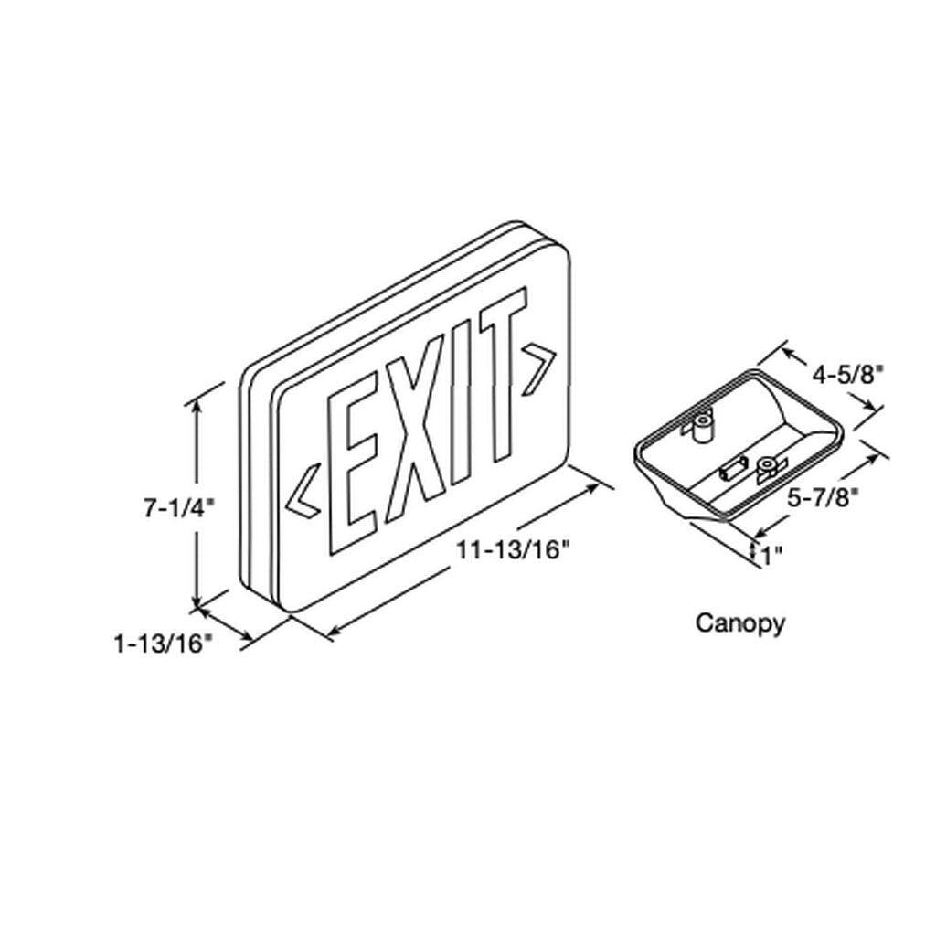 TCP 22742 - AC Power Only 2W LED AC Power Only Fixture Compact