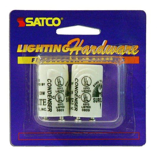 Satco S70-201 FS4 STARTER Starter Fluorescent - two pack