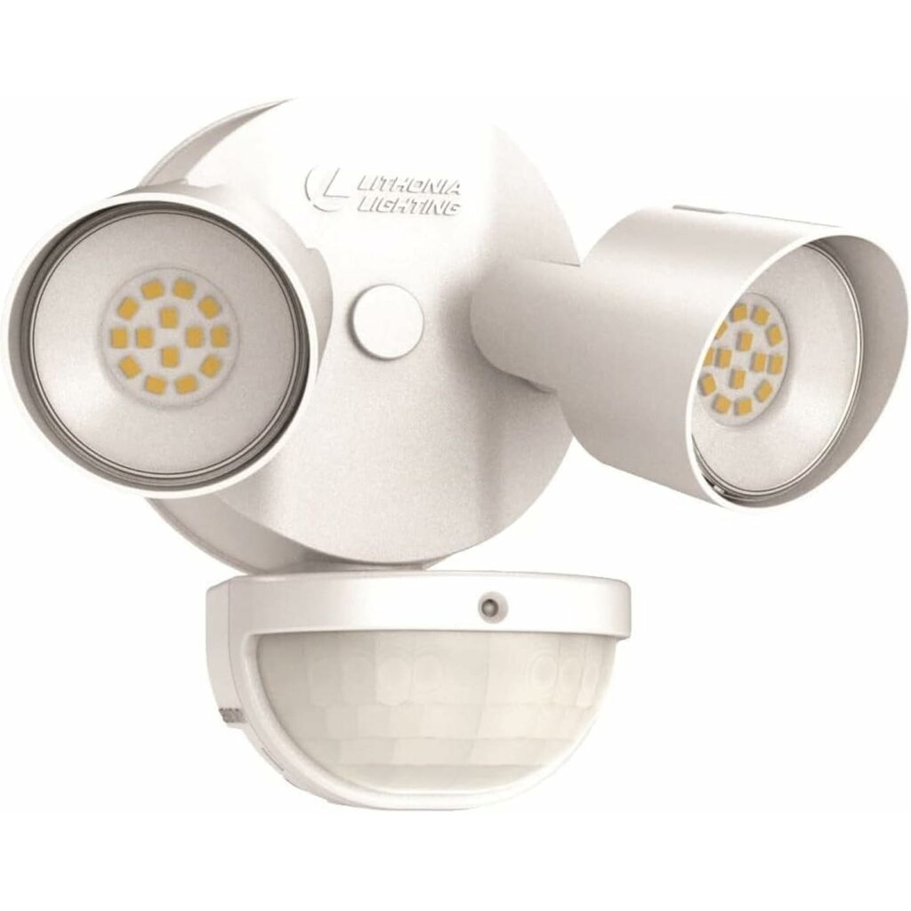 Lithonia HGX LED 2RH 40K 120 MO WH M2 25W LED Security Lighting