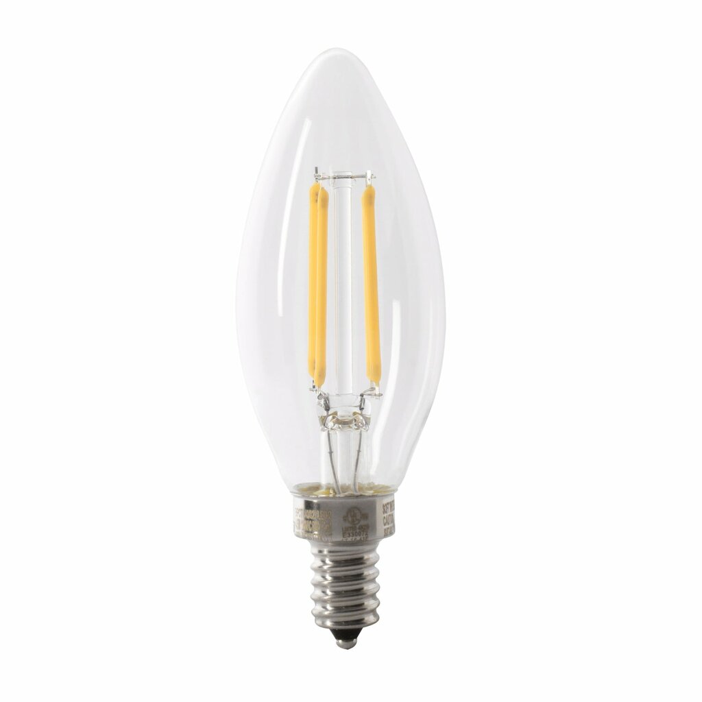 2 pack - Feit Electric BPEFC60/950CA/FIL/2/RP 5.5W B10 Daylight LED