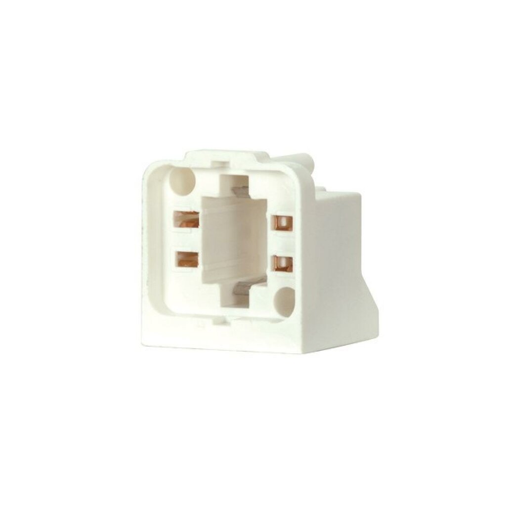 Satco 80-2107 Scoket 18W Fluorescent 4-PIN HORIZONTAL SCREW MT Socket