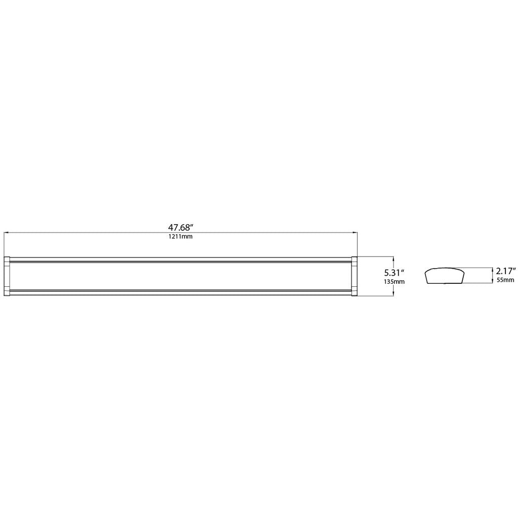 LED One LOC-4FTWA-MW(22/28/34/44)MCCT(35/40/50)D 32W/40W/48W LED