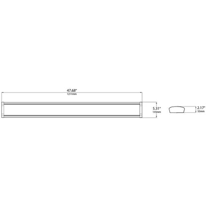 LED One LOC-4FTWA-MW(22/28/34/44)MCCT(35/40/50)D 32W/40W/48W LED