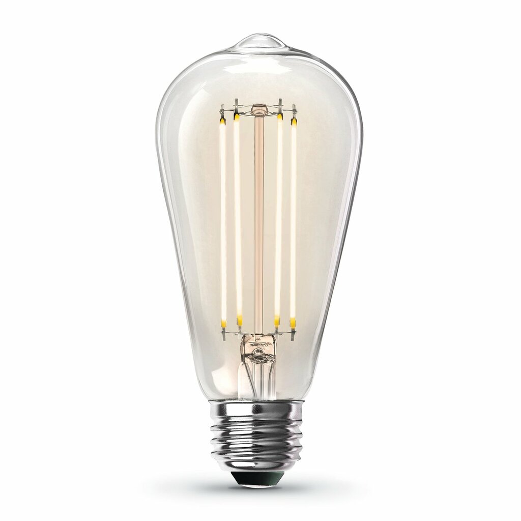 4 pack - Feit Electric ST19100CL/927CA/4 12W ST19 Warm White LED