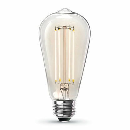 4 pack - Feit Electric ST19100CL/927CA/4 12W ST19 Warm White LED