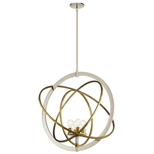 Kichler 44203PN Fixture Ibis Pendant Pendants 4-Light