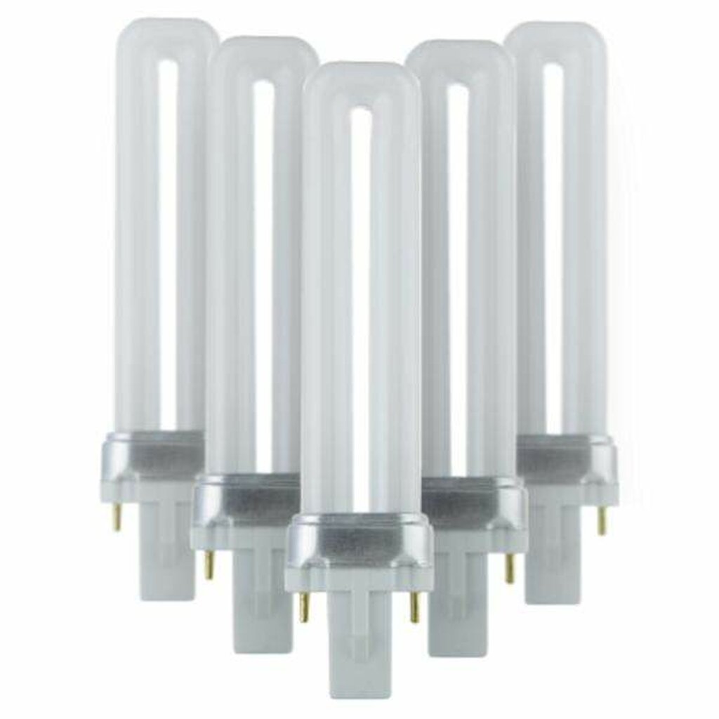10 pack - Sunlite 40501-SU 7W Single-Tube Cool White CFL Light Bulb