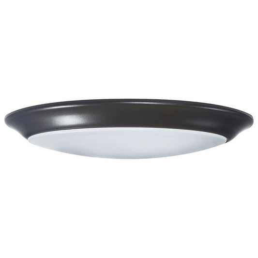 Satco 62-1803 15W LED Surface Mount Dimmable Fixture 7 inch; Disk
