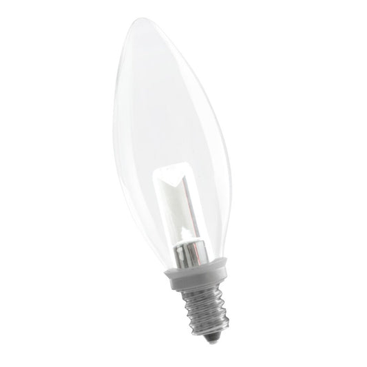 25 pack - ProLED 80172 1W LED Dimmable Fixture B10 2700K DIMMABLE E12