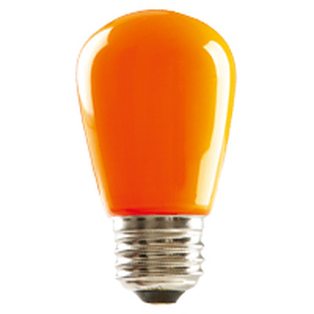 25 pack - ProLED 80523 1.4W S14 Orange LED Light Bulb