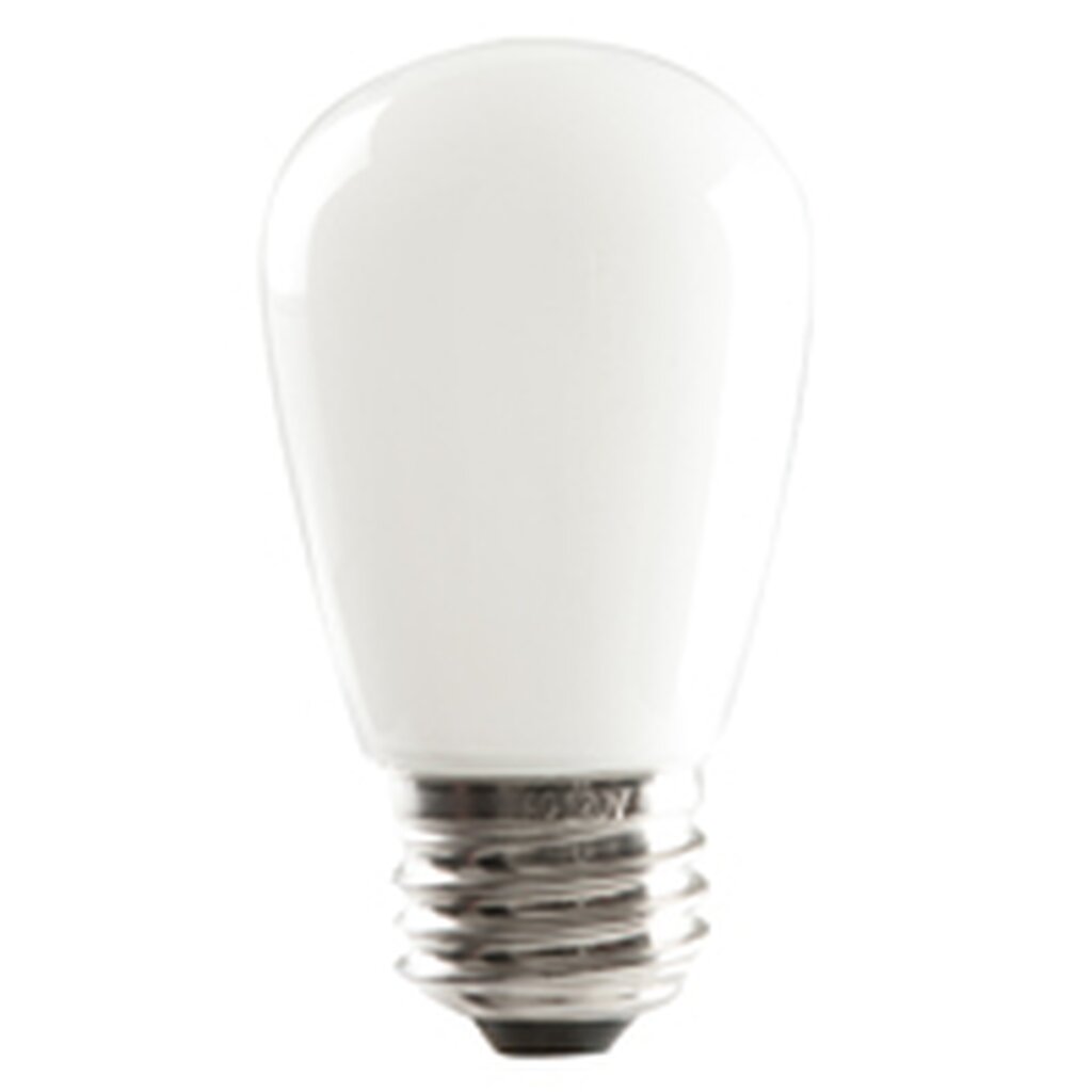 25 pack - Halco 80521 1.4W LED Dimmable Fixture S14 WHITE DIMMABLE E26