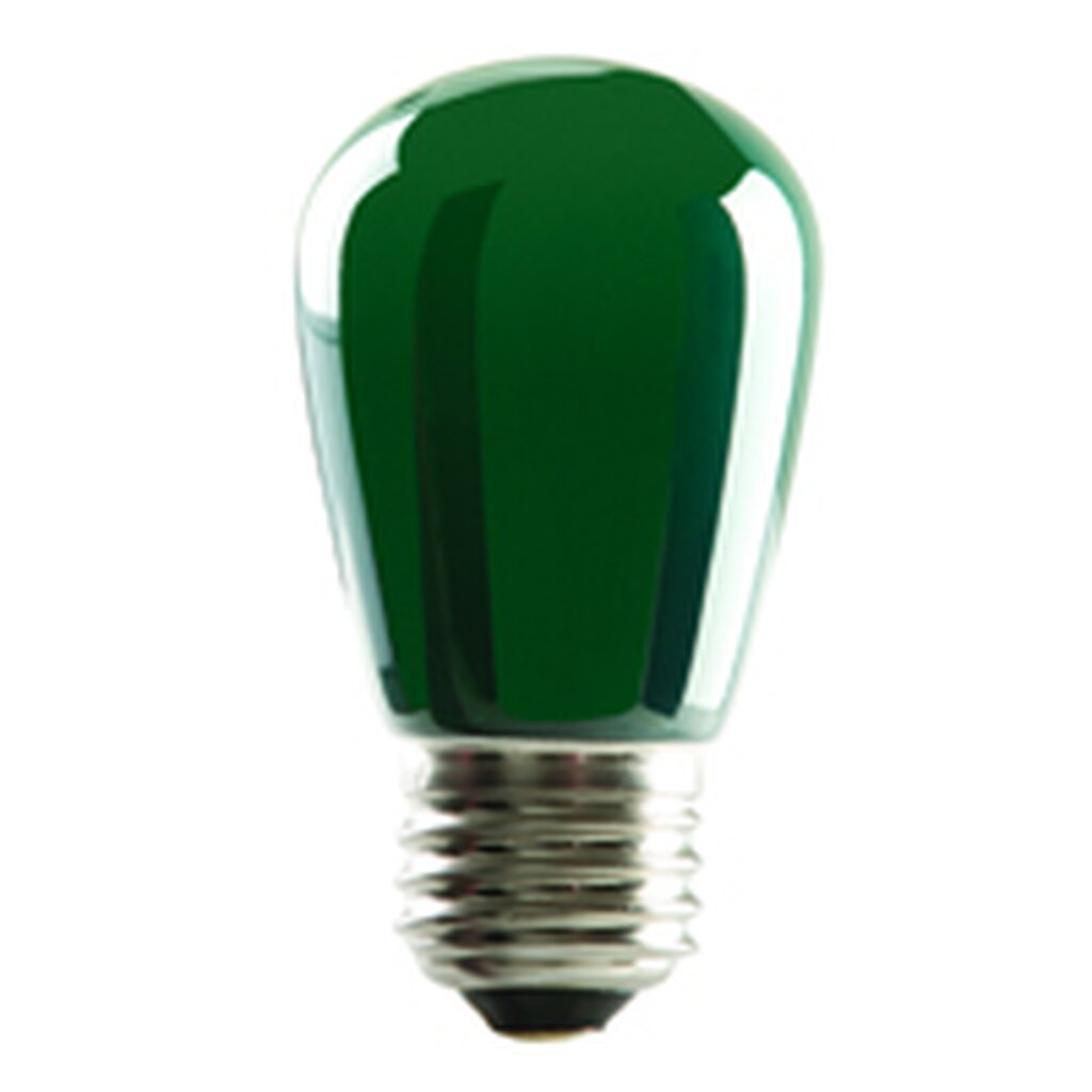 25 pack - ProLED 80519 1.4W LED Dimmable Fixture S14 GREEN DIMMABLE
