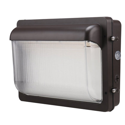 Halco 39861 30405060W LED Dimmable Fixture Low Profile Wall Pack Size