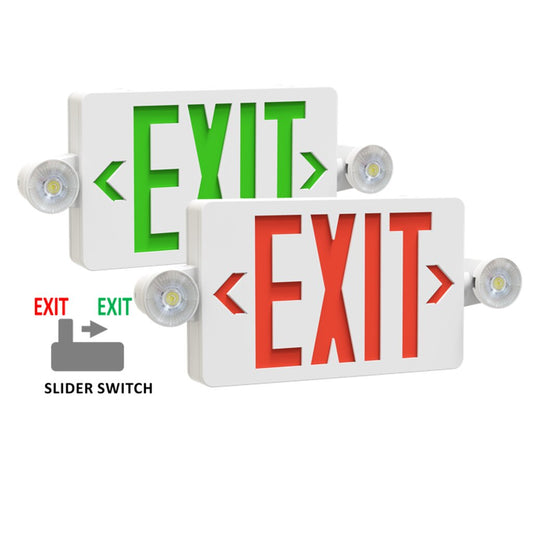 Halco 97102 2.8W LED Fixture Emergence Series Exit Emergency Light
