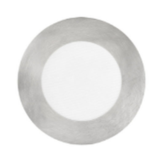 Halco 89133 LED Bath Fixture 4in Round Baffle Satin Nickel Replacement