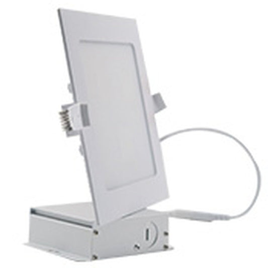 Halco 89074 12W LED Dimmable Fixture ProLED Slim Downlight Square 6in