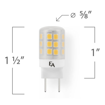 EmeryAllen EA-G8-2.5W-001-309F-D 2.5W WHITE LED Light Bulb