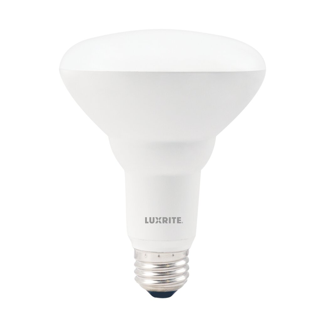 Luxrite LR31871 8.5W BR30 Soft White LED Light Bulb