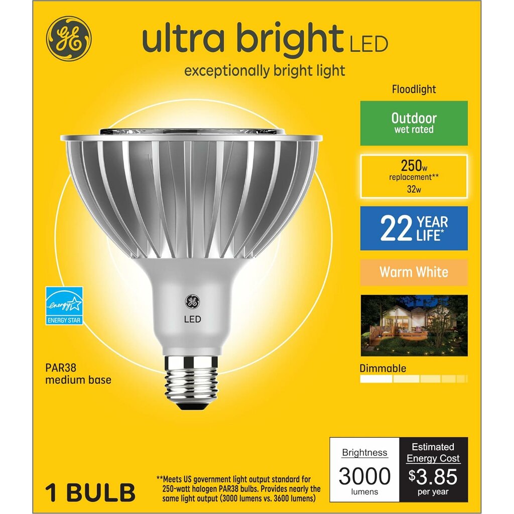 88810 32W PAR38 Soft White LED Light Bulb