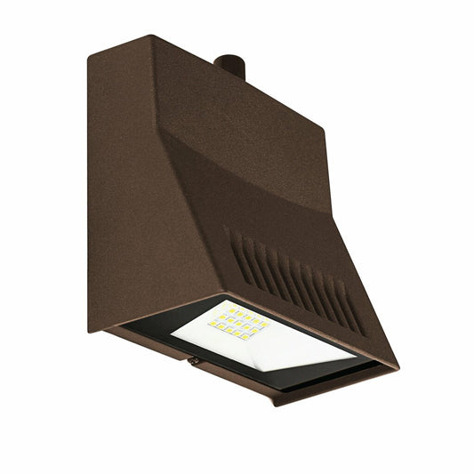 4 pack - Feit Electric S5/WPK/850/DD/BZ LED Wall Pack Fixture 1300