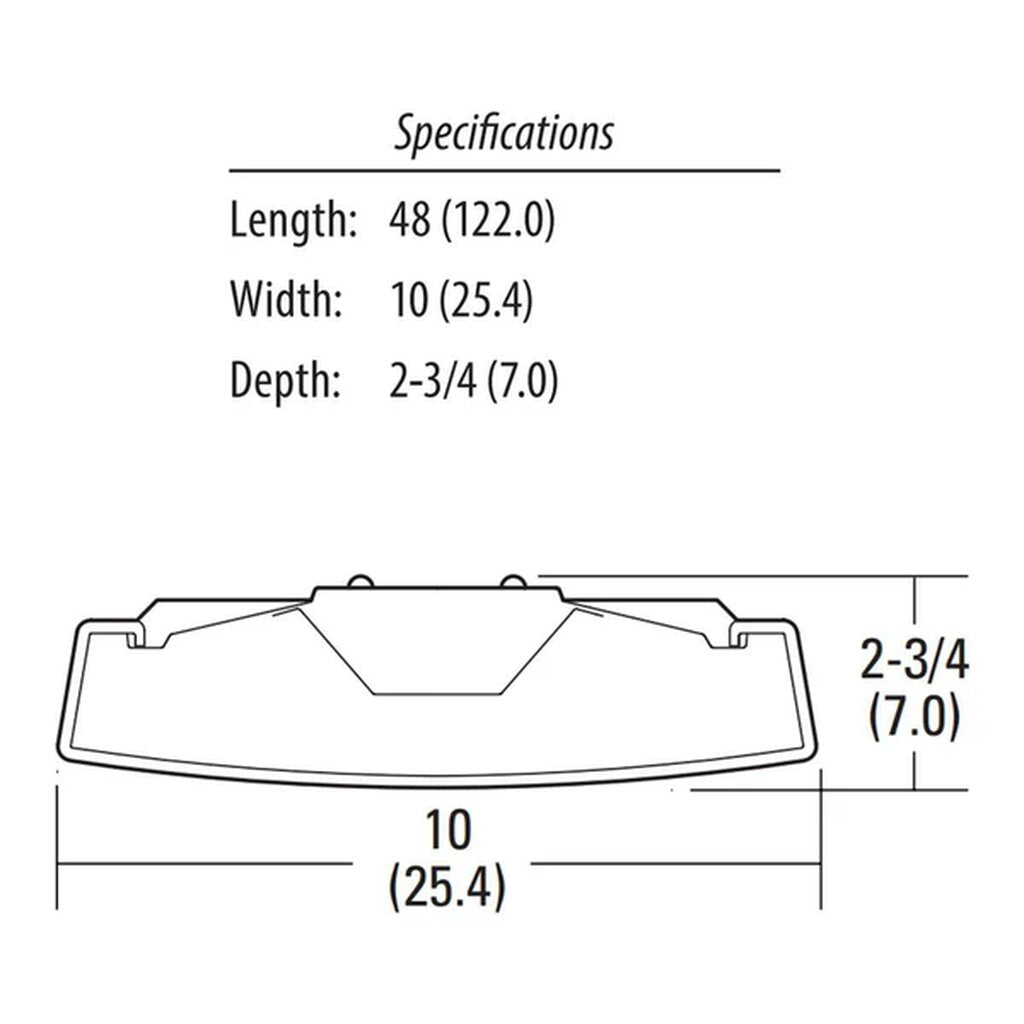 Lithonia LBL4 LP835 32W LED Wraparound Dimmable Fixture 4ft Wrap Light