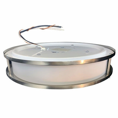 Halco 90260 16W LED Double Ring Dimmable Fixture 12" Flushmount