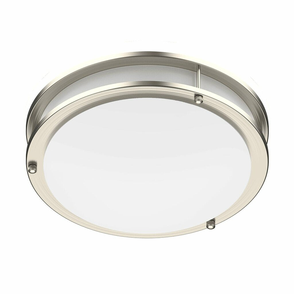 Halco 90260 16W LED Double Ring Dimmable Fixture 12" Flushmount