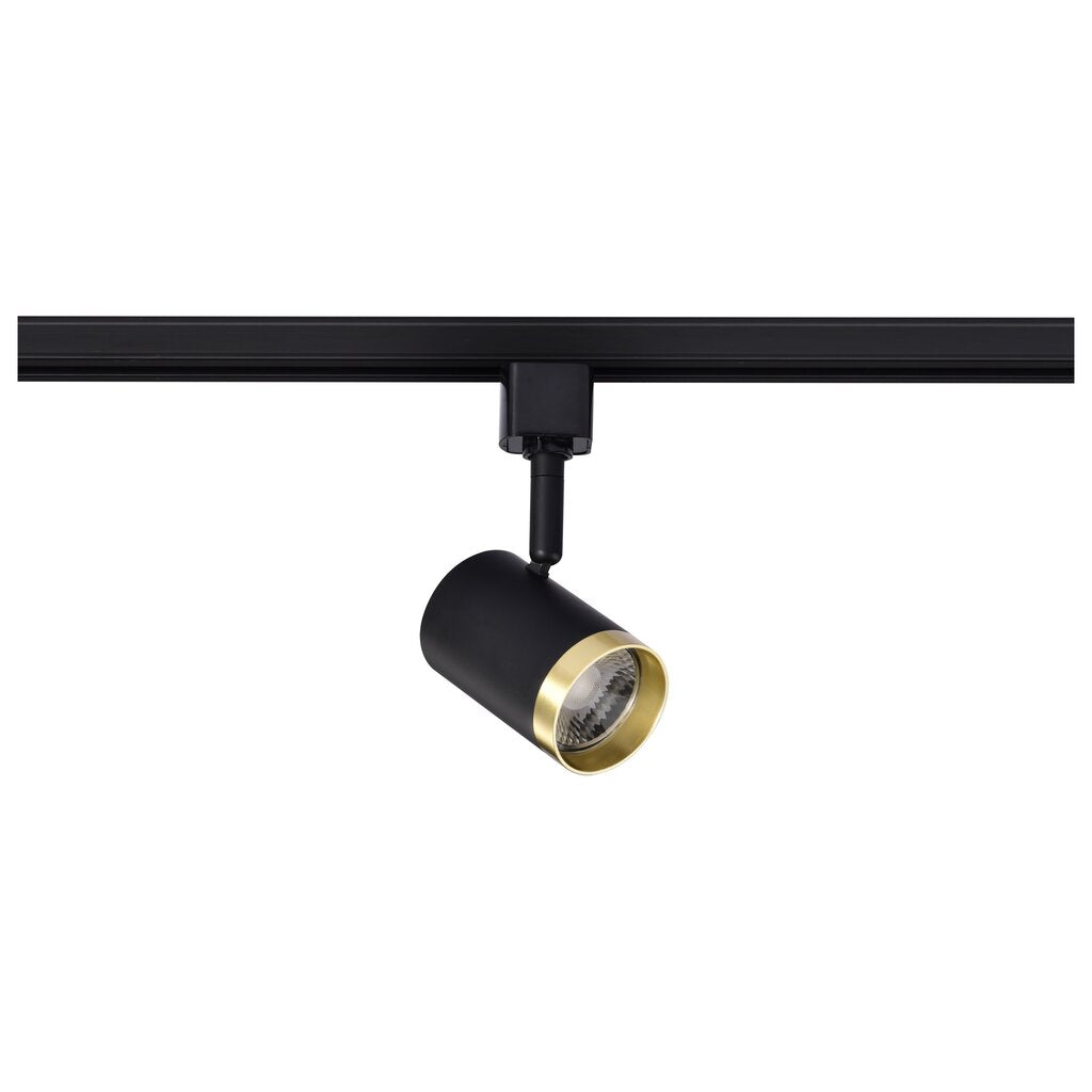 Satco TH647 12W LED Fixture Small Cylindrical Track Head - 3000K Matte