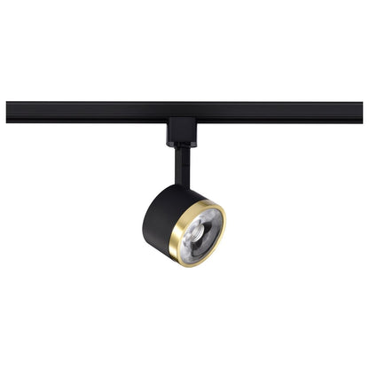 Satco TH645 12W LED Fixture Track Head - Round 3000K Matte Black and