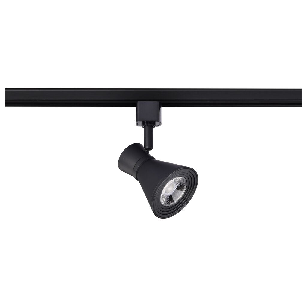 Satco TH641 12W LED Fixture Cinch Track Head - 3000K Matte Black
