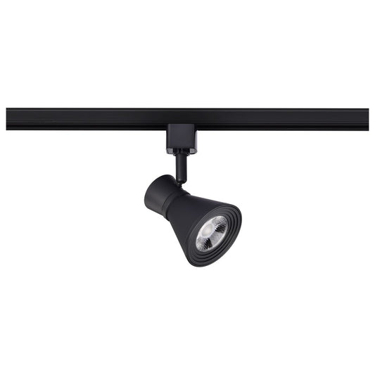 Satco TH641 12W LED Fixture Cinch Track Head - 3000K Matte Black