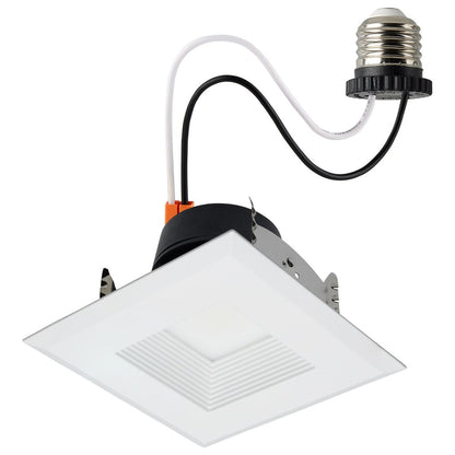 Satco S11884 5.8W/7W/9.5W LED Fixture Field Selectable Downlight